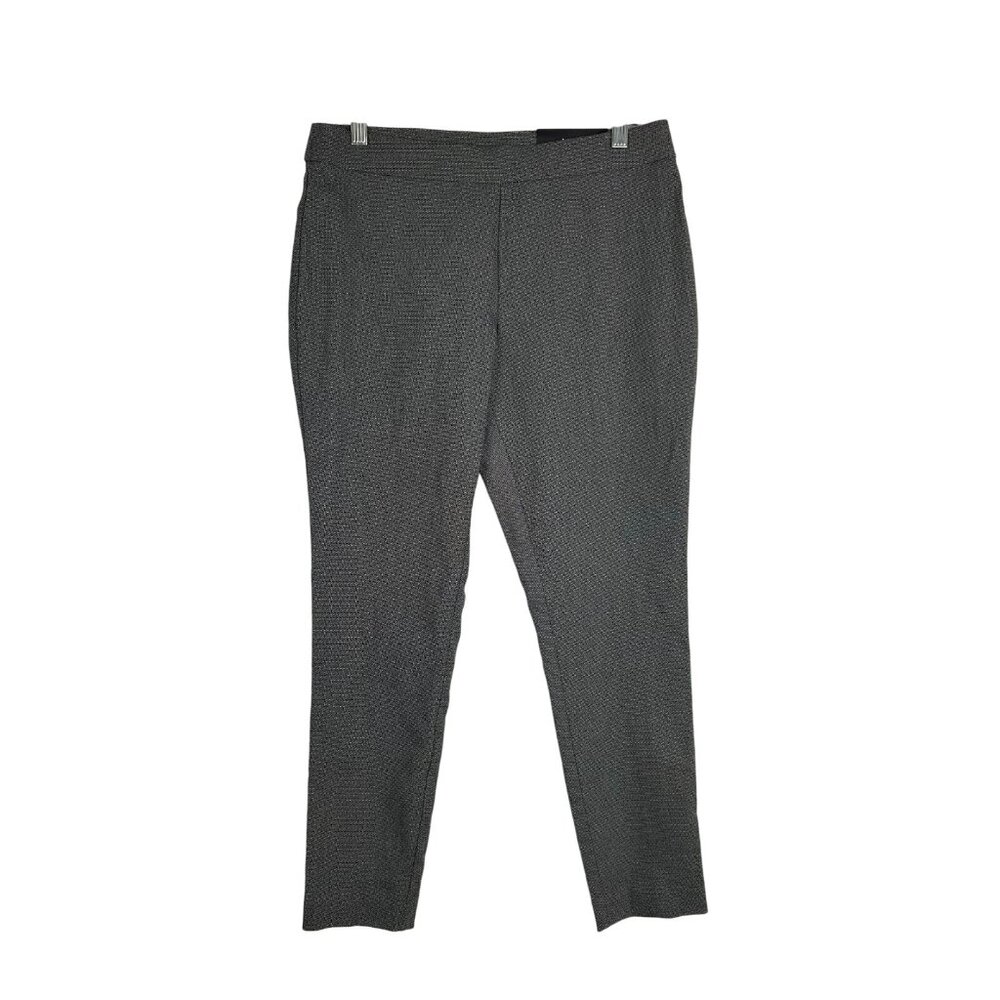 Apt 9 Womens  Stretch Skinny Mid Rise Pants Gray Size 12P Petite NWT